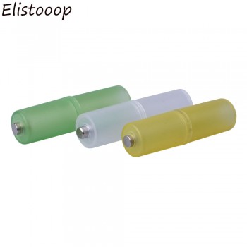 Elistooop 10Pcs AAA to AA Size Cell Battery box Converter Adapter Batteries Holder Plastic Case Switcher for AAA to AA battery