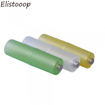 Elistooop 10Pcs AAA to AA Size Cell Battery box Converter Adapter Batteries Holder Plastic Case Switcher for AAA to AA battery