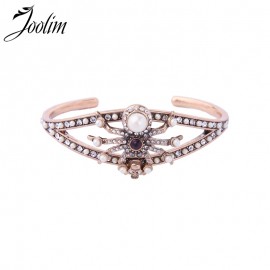 Joolim Statement Pearl Spider Cuff Bracelet Bold Bracelet