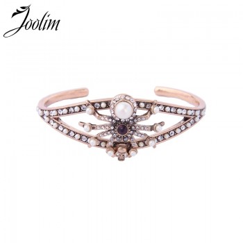 Joolim Statement Pearl Spider Cuff Bracelet Bold Bracelet