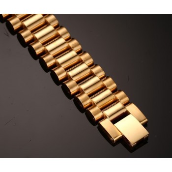 Modyle Men Bracelet Gold-Color 22cm Chunky Chain Bracelets Bangles Stainless Steel Male Jewelry Gift