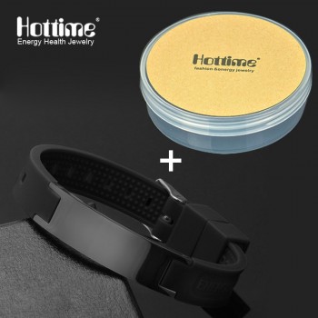 Power Energy Wristbands Balance Ion Magnetic Therapy Fashion Silicone Bands Bracelets Therapy Body Keep Your Healty Healing Pain