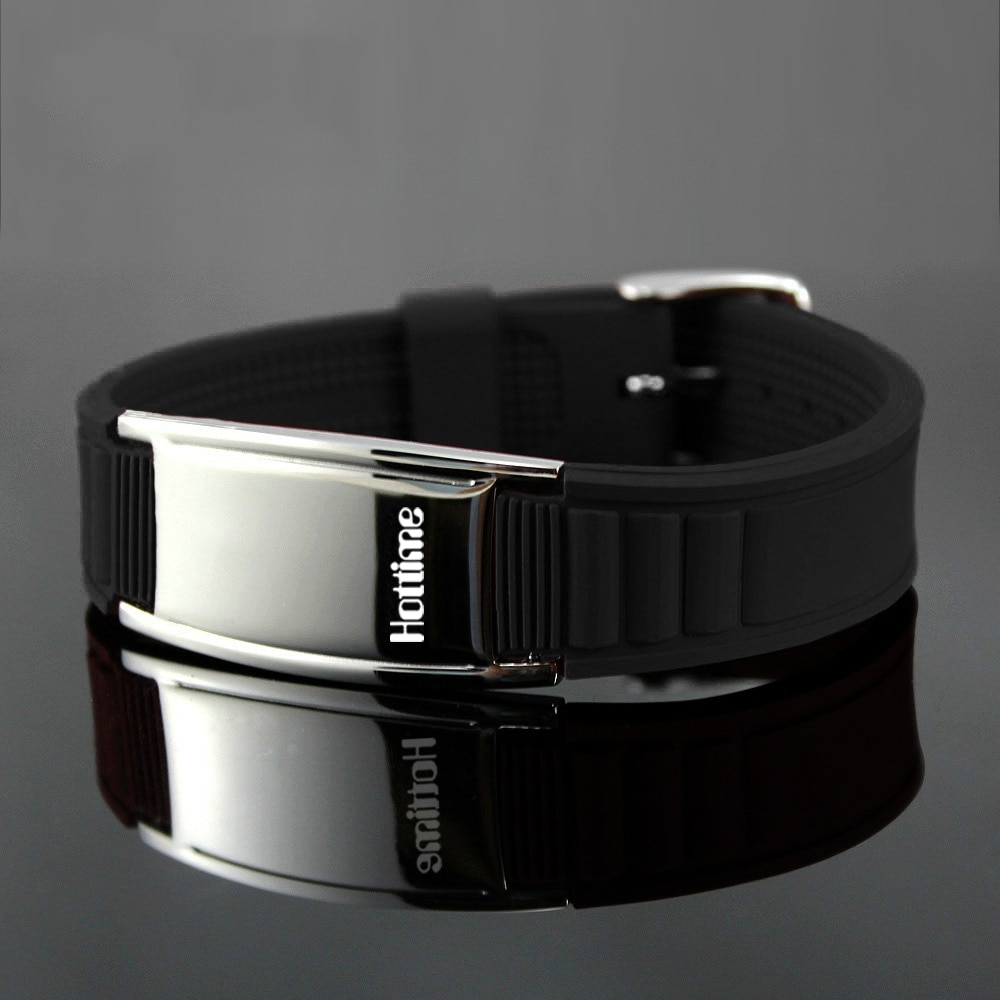 Hottime 2000 Ions Titanium Germanium Wristband Bracelet Balance Energy Balance Human Body