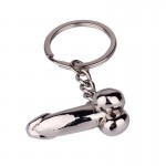 SHUANGR fashion Male Genitalia Key Chain Lovers Metal Sexy Dick Penis Keyring Keychains Woman Man Cock Car Key Ring Holder