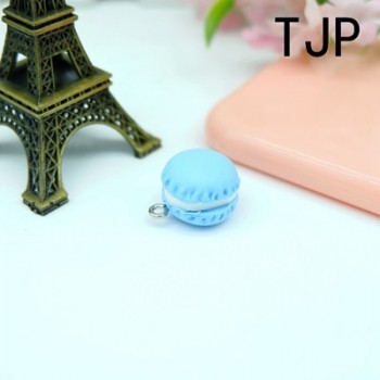 Kawaii Macaron Charms Pendants for DIY  decoration neckalce earring key chain Jewelry Making