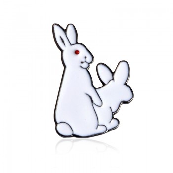 Beetlejuice ! Reptile Snake Strange Thing FR2 White Rabbits Coffee Cup Cat La Can Drink Animal Hard Enamel Brooches Pin