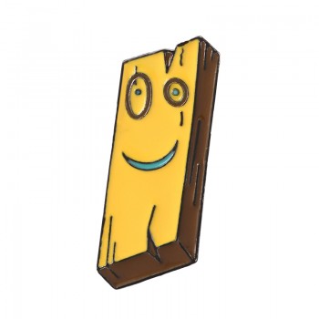 Jonny and Plank Enamel Pin Anime EEnE badge brooch Lapel pin Denim Shirt Collar Childhood Cartoon Jewelry Gift for friends