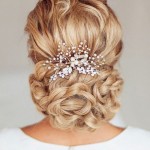 Pearl Hairpin Bridal Hair Comb Wedding Hair Accessories Combs for Hair Ornaments Girl Crystal Clip Women Brides Pin Hair Jewelry