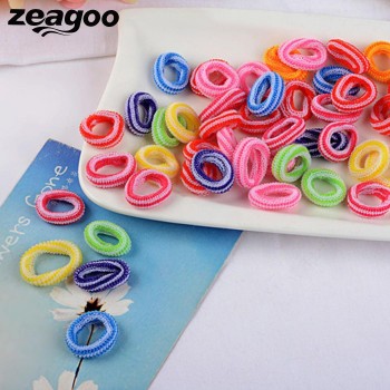 Girls Children Scrunchie Ponytail Band Ropes Elastic Tie Multicolor Holders Hair