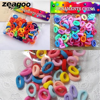 Girls Children Scrunchie Ponytail Band Ropes Elastic Tie Multicolor Holders Hair