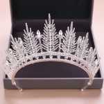 Handmade Silver Gold Bridal Hair Jewelry Luxury Pearls Rhinestone Tiaras And Crowns Crystal Pageants Wedding Hair Accessories