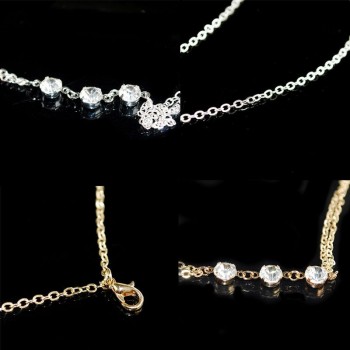 1 pc Fashion Gold/Silver Bikini Crossover Waist Belly Harness Body Chain Necklace fine jewelry