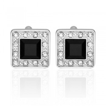 Luxury Crystal Shirt Cufflinks for mens Brand cuff button de manchette Colorful cuff links High Quality abotoaduras Jewelry