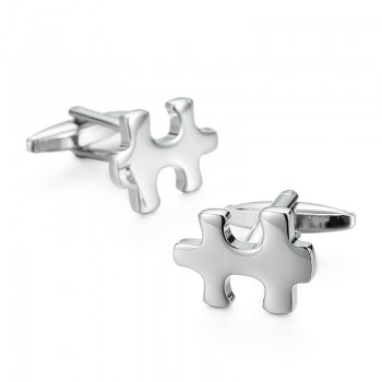 Novelty Hot selling cufflinks High quality Smooth stainless steel laser drawing design cuff links Wedding business Jewelley