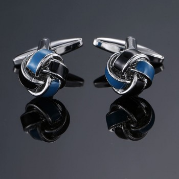 DY The new high quality brass goldsilverblackand twist Cufflinks mens fashion wedding French shirt Cufflinks free shipping
