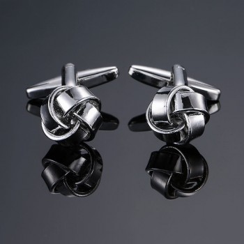 DY The new high quality brass goldsilverblackand twist Cufflinks mens fashion wedding French shirt Cufflinks free shipping