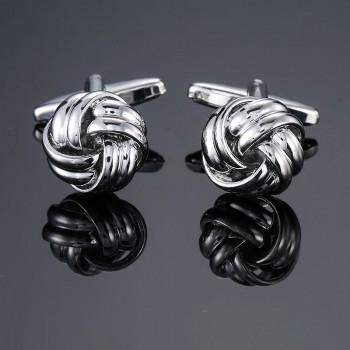 DY The new high quality brass goldsilverblackand twist Cufflinks mens fashion wedding French shirt Cufflinks free shipping