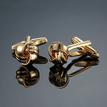 DY The new high quality brass goldsilverblackand twist Cufflinks mens fashion wedding French shirt Cufflinks free shipping