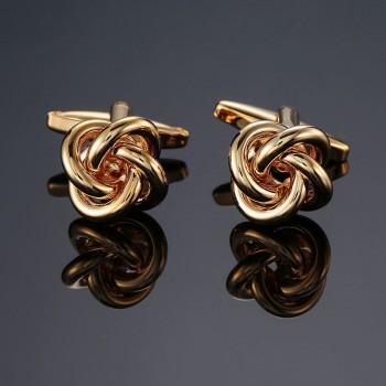 DY The new high quality brass goldsilverblackand twist Cufflinks mens fashion wedding French shirt Cufflinks free shipping