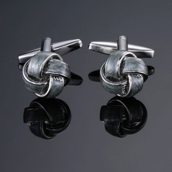 DY The new high quality brass goldsilverblackand twist Cufflinks mens fashion wedding French shirt Cufflinks free shipping