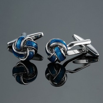 DY The new high quality brass goldsilverblackand twist Cufflinks mens fashion wedding French shirt Cufflinks free shipping