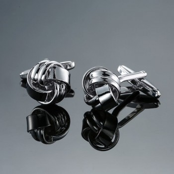 DY The new high quality brass goldsilverblackand twist Cufflinks mens fashion wedding French shirt Cufflinks free shipping