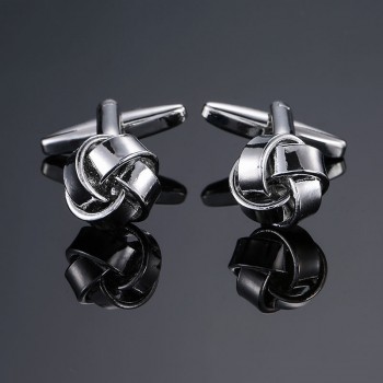 DY The new high quality brass goldsilverblackand twist Cufflinks mens fashion wedding French shirt Cufflinks free shipping