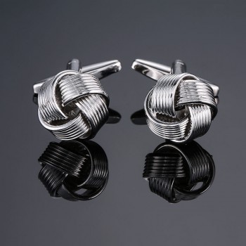 DY The new high quality brass goldsilverblackand twist Cufflinks mens fashion wedding French shirt Cufflinks free shipping