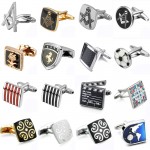 Saudi flag flag Masonic Cufflinks High grade brand logo Golden Horse pattern Freemasons Mens Jewelry shirt cuff Cufflinks