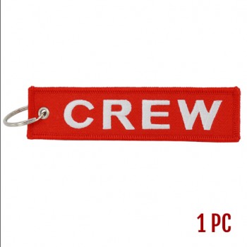 Remove Before Flight OEM Keychain Berloques Red Embroidery Highlight Key Fobs Chains Jewelry Aviation Gifts Chaveiro Masculino