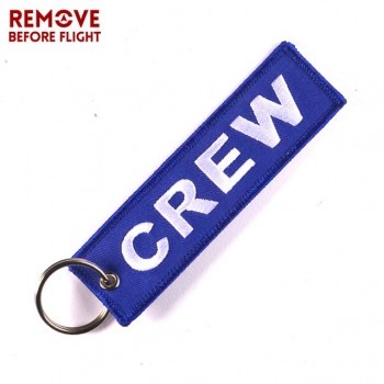 Remove Before Flight OEM Keychain Berloques Red Embroidery Highlight Key Fobs Chains Jewelry Aviation Gifts Chaveiro Masculino