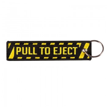 Remove Before Flight OEM Keychain Berloques Red Embroidery Highlight Key Fobs Chains Jewelry Aviation Gifts Chaveiro Masculino