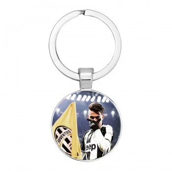 New Season CR7 C.RONALDO Messi Europe Football leagues Soccer Club Logo Bronze Keychains Mens Football Club Keychain Liverpool