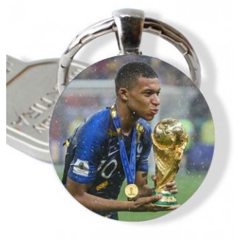 New Season CR7 C.RONALDO Messi Europe Football leagues Soccer Club Logo Bronze Keychains Mens Football Club Keychain Liverpool