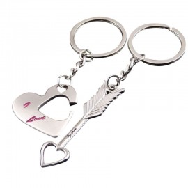 GEMIXI  Creative Couple Keychain Gift Cup Love Key Ring  4.5