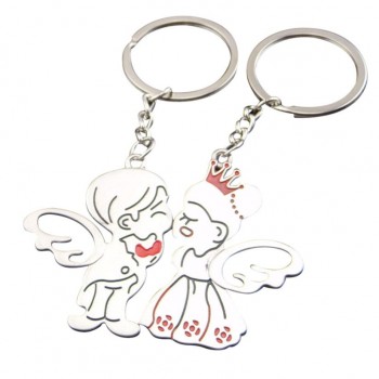 GEMIXI  Creative Couple Keychain Gift Cup Love Key Ring  4.5