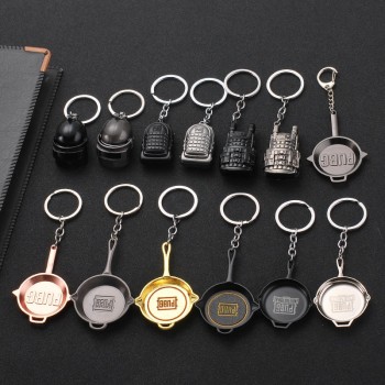 2019 Hot Game 26 Styles PUBG CS GO Weapon Keychains AK47 Gun Model 98K Sniper Rifle Key Chain Ring for Men Gifts Souvenirs 12CM