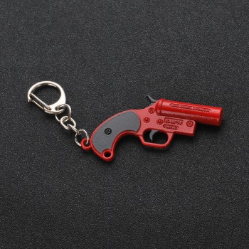 2019 Hot Game 26 Styles PUBG CS GO Weapon Keychains AK47 Gun Model 98K Sniper Rifle Key Chain Ring for Men Gifts Souvenirs 12CM