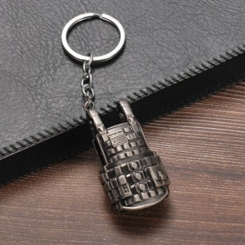 2019 Hot Game 26 Styles PUBG CS GO Weapon Keychains AK47 Gun Model 98K Sniper Rifle Key Chain Ring for Men Gifts Souvenirs 12CM