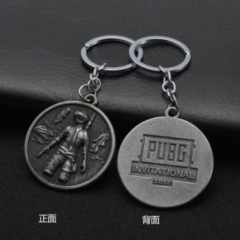2019 Hot Game 26 Styles PUBG CS GO Weapon Keychains AK47 Gun Model 98K Sniper Rifle Key Chain Ring for Men Gifts Souvenirs 12CM