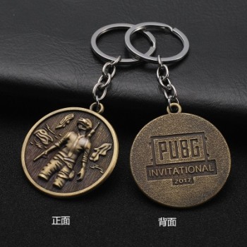 2019 Hot Game 26 Styles PUBG CS GO Weapon Keychains AK47 Gun Model 98K Sniper Rifle Key Chain Ring for Men Gifts Souvenirs 12CM