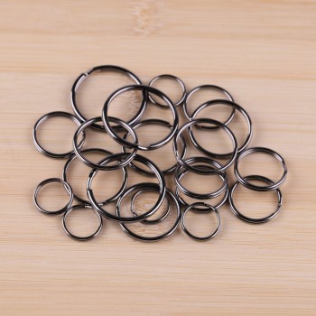 diy Jewelry accessories handmade material package key ring key ring double ring