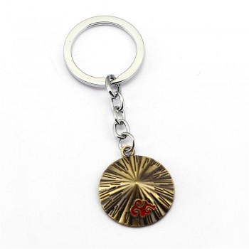 25 Style NARUTO Keychain Anime Key Chain Akatsuki hat Key Ring Holder scrolls Pendant Chaveiro Jewelry Souvenir