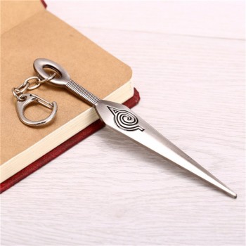 25 Style NARUTO Keychain Anime Key Chain Akatsuki hat Key Ring Holder scrolls Pendant Chaveiro Jewelry Souvenir