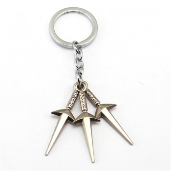 25 Style NARUTO Keychain Anime Key Chain Akatsuki hat Key Ring Holder scrolls Pendant Chaveiro Jewelry Souvenir
