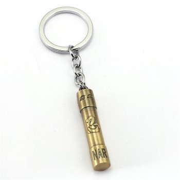 25 Style NARUTO Keychain Anime Key Chain Akatsuki hat Key Ring Holder scrolls Pendant Chaveiro Jewelry Souvenir