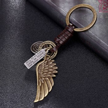 Multiple Guitar Butterfly Pendant Suspension Leather Keychain Key Chain Charms for Keys Car Keys Accessories Keychain on a Bag
