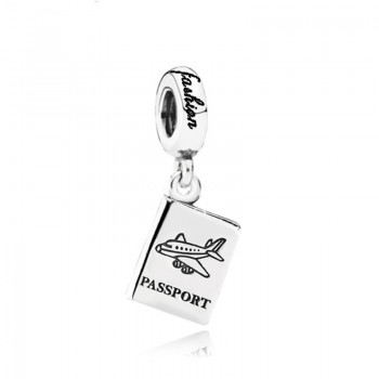 New Silver Plated Beads Charm Love To Travel Eiffel Tower Camera Pendant Charms Fit Pandora Bracelets Women DIY Fashion Jewelry