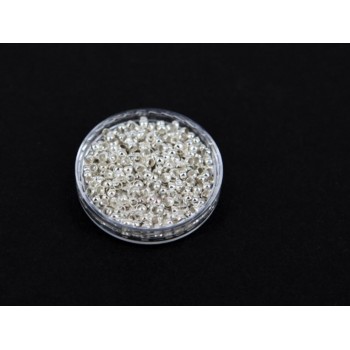 Aclovex 200pcs/lot Dia 2mm 3 mm Metal Copper Crimp End Beads Spacer Beads Gold Silver Color Stopper Beads for Diy Jewelry Making