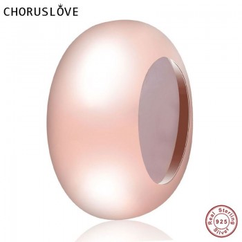 Choruslove 925 Sterling Silver Safety Chain with Sterling Silve Rubber Stopper Beads fit Pandora Original Bracelets SS2024 2016